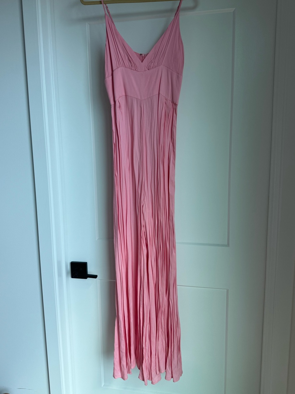 Molly Green Pink Spaghetti-Strap Jumpsuit